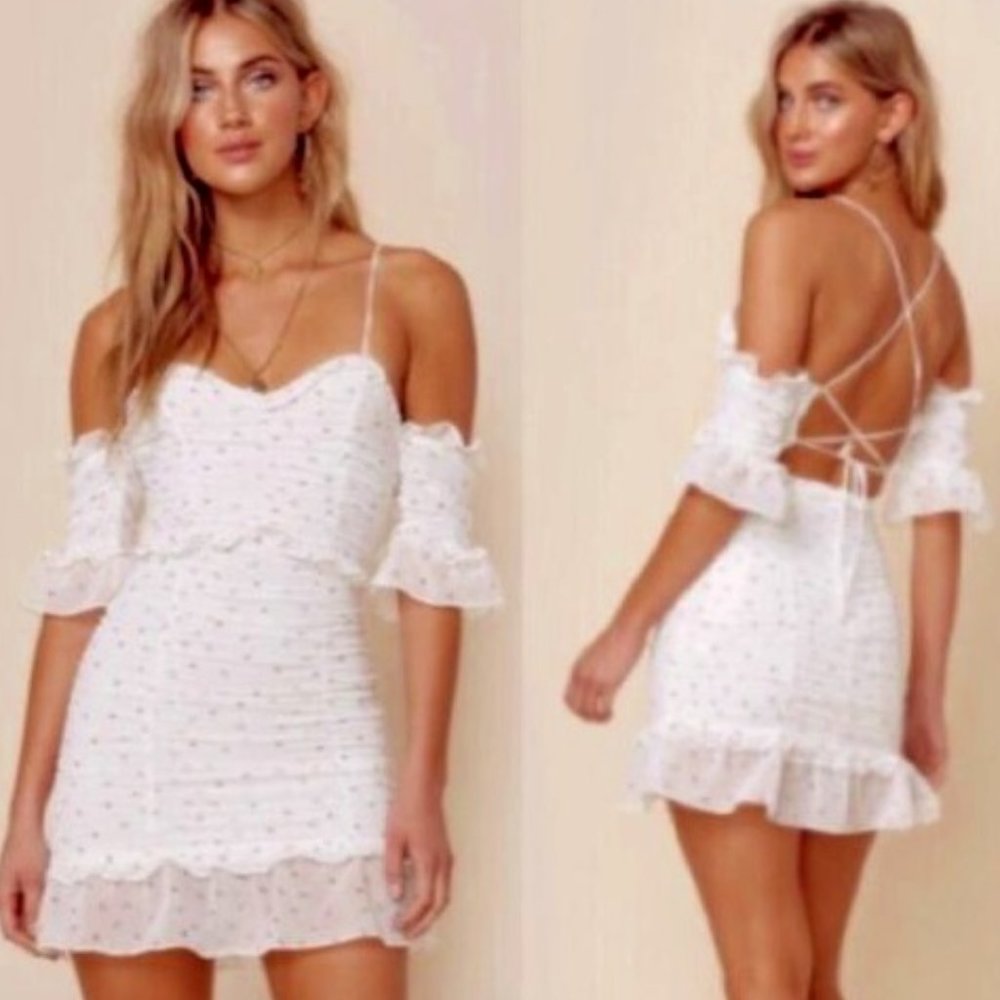 For Love & Lemons La Brooke Cocktail Dress- NEW size Large